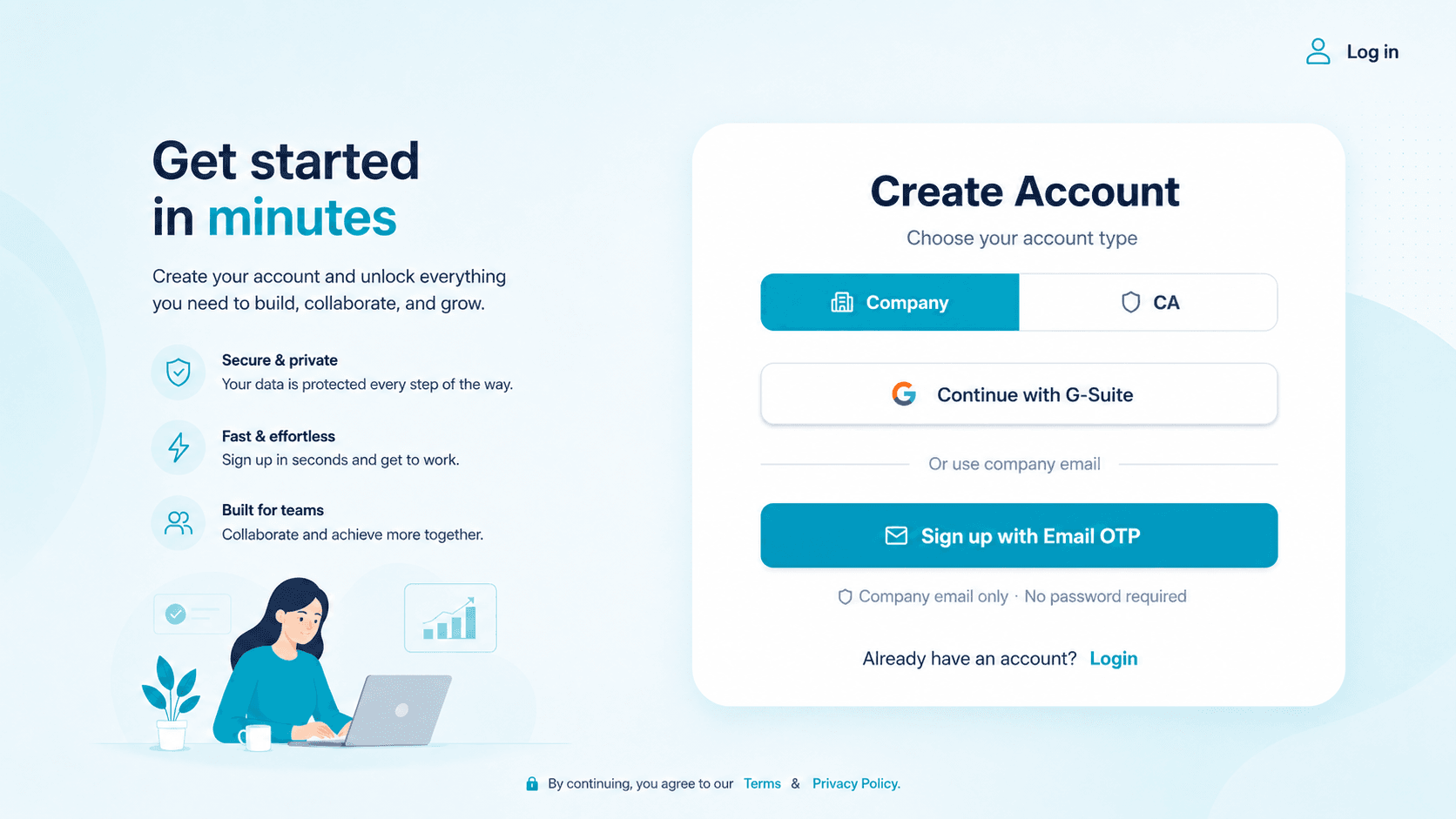 Create Your Account